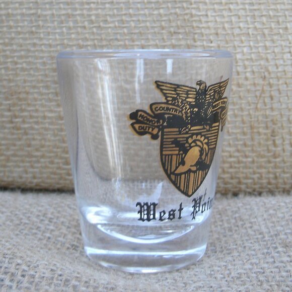 Vintage West Point Crest Shot Glass - Picture 8 of 12